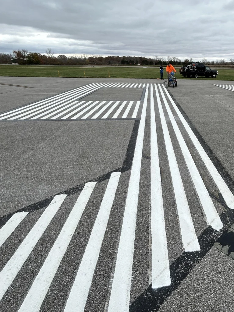 pavement striping